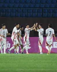 中国U16男足战平日本队